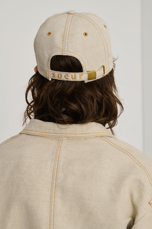 Casquette Decker - Écru - Femme