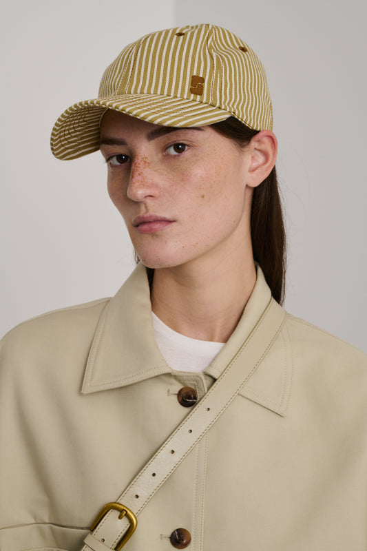 Casquette Serena - Beige/Écru - Coton - Femme
