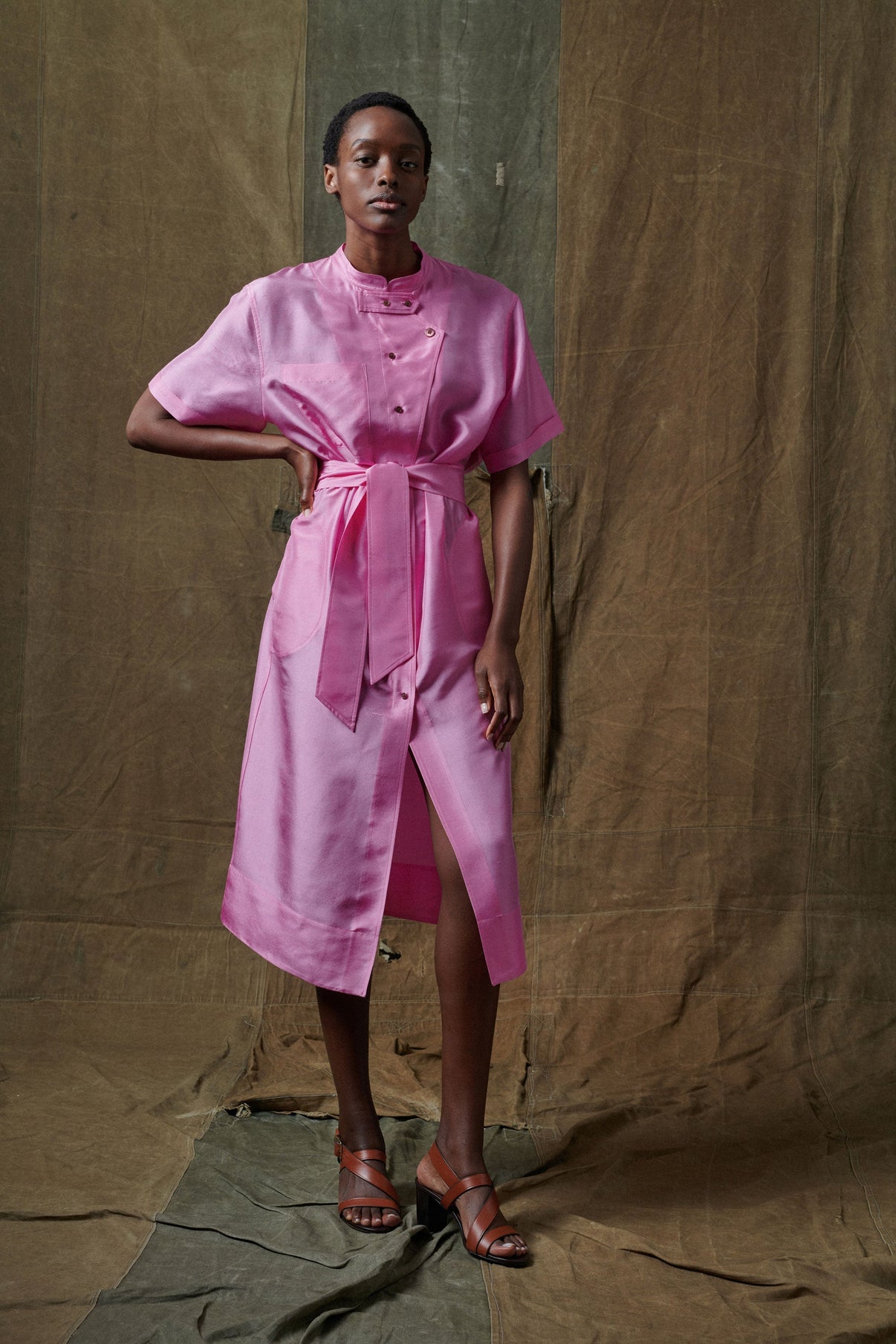 PAOLA BROWN SANDALS vue 7