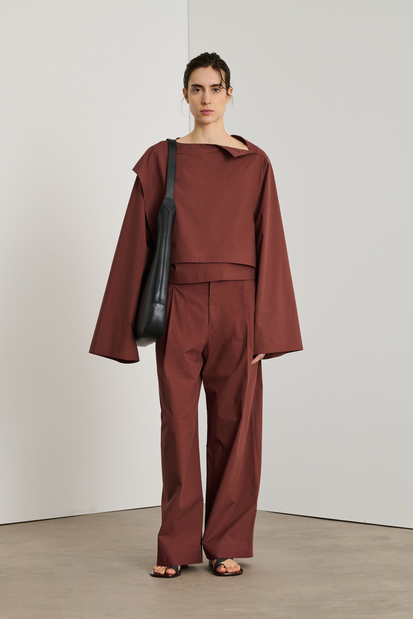 Blouse Eva - Acajou - Coton - Femme