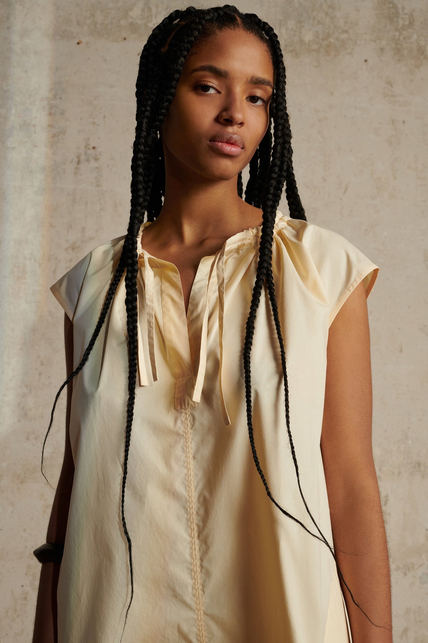 TAMARIS OFF-WHITE DRESS